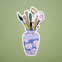 Supply Bouquet Vinyl Sticker