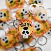 Fire Artist Keychain