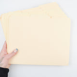 Manila File Folders - Pack of 10