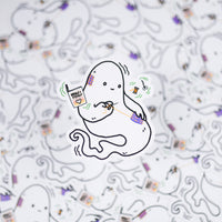 Mending Ghost Sticker