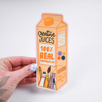 "Creative Juices" Big Vinyl Sticker