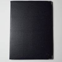 Black Faux Leather Padfolio Default Title