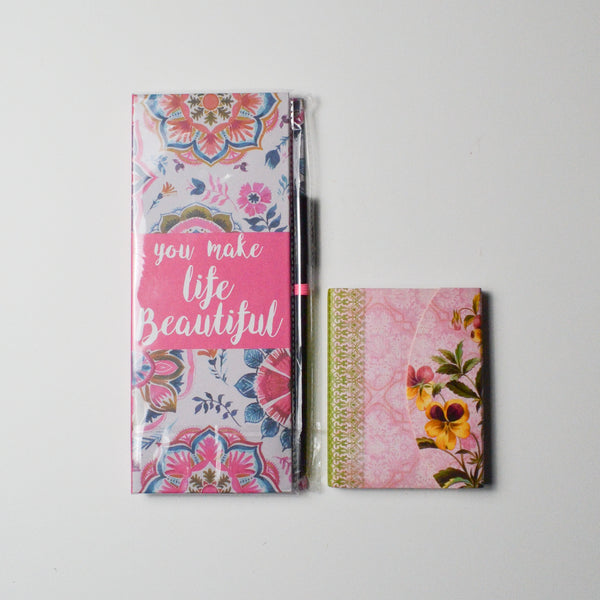 Floral Notepad Set Default Title