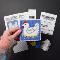 Chill Chicken Needlepoint Starter Kit