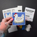 Chill Chicken Needlepoint Starter Kit