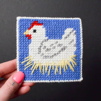 Chill Chicken Needlepoint Starter Kit